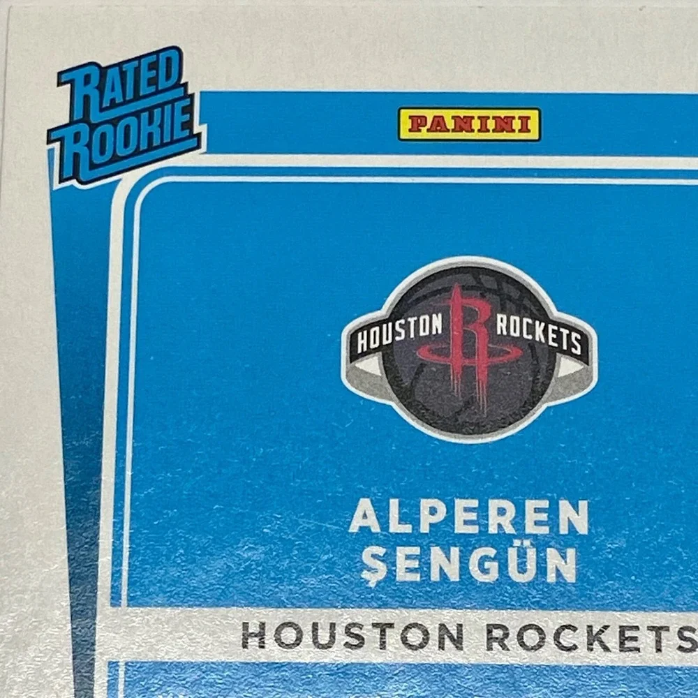 2021-22 Panini Donruss Rated Rookie Alperen Sengun NBA (RC) Houston Rockets #219